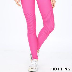 Zenana Outfitters Moto Leggings